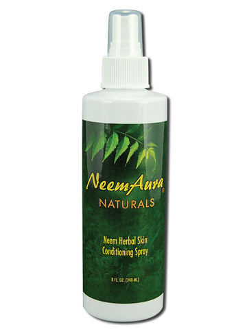 Neem Herbal Skin Conditioning Spray, 8 oz, Neem Aura