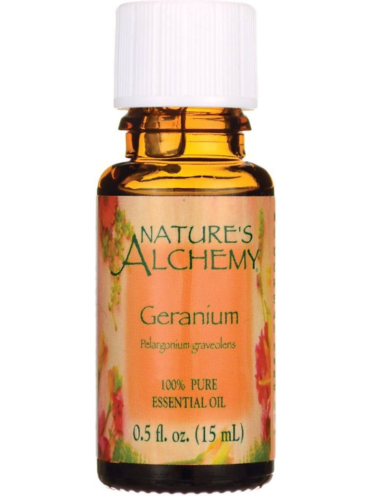 Nature's Alchemy, Geranium Essential Oil, 0.5 oz