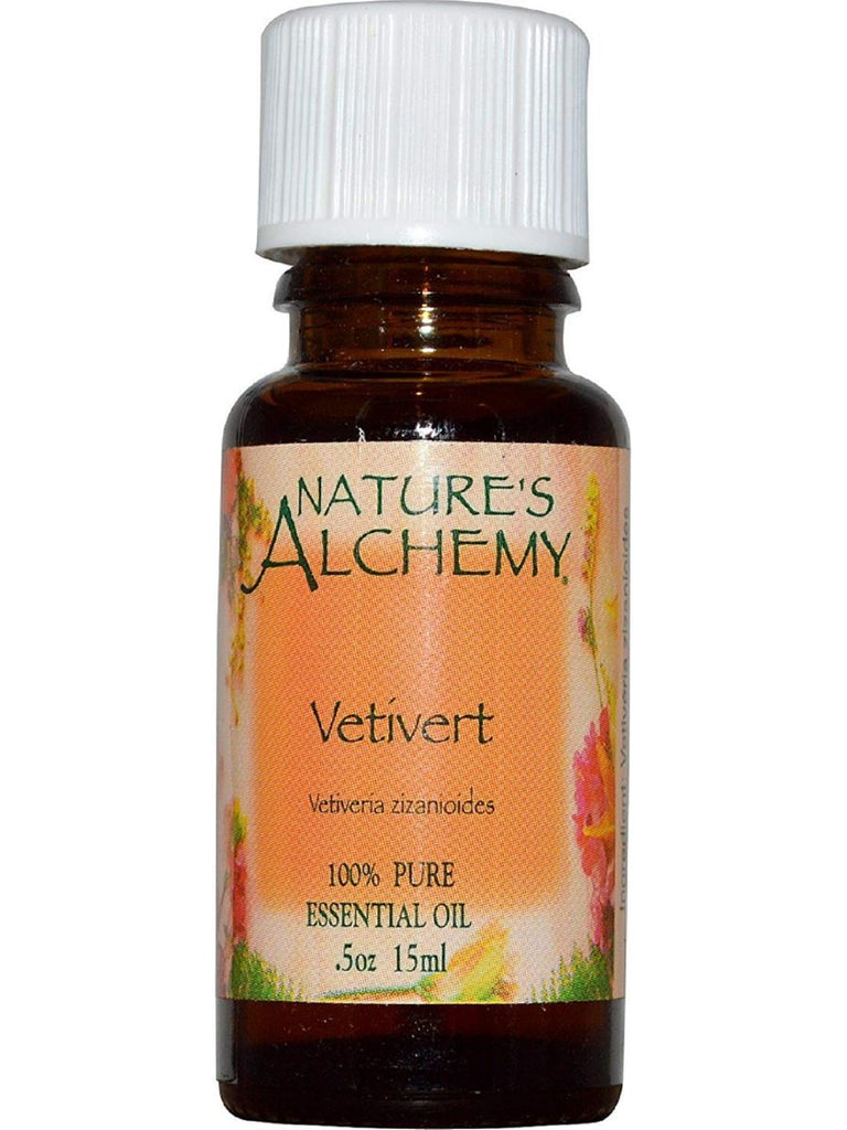 Nature's Alchemy, Vetivert Essential Oil, 0.5 oz
