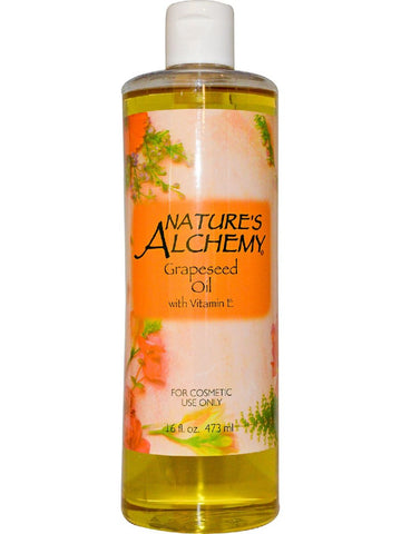 Nature's Alchemy, Grapeseed Carrier Oil, 16 oz