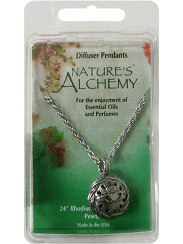 Nature's Alchemy, Oriental Dome Diffuser Necklace, 1 pc