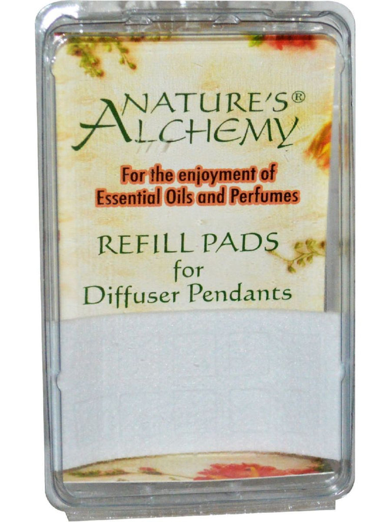 Nature's Alchemy, Diffuser Necklace Refill Pads, 10 pc