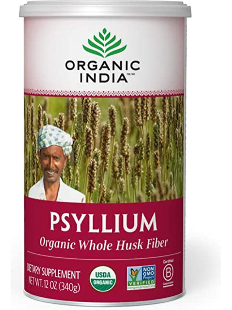 Psyllium Seed Husk, 12 oz, Organic India