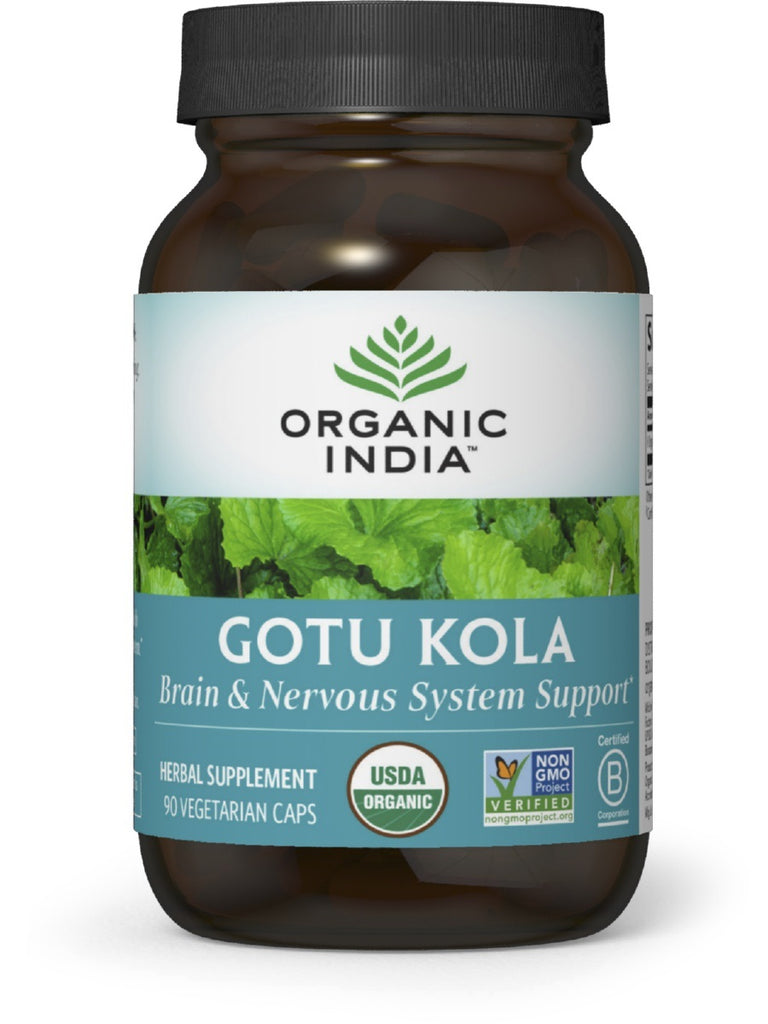 Organic India, Gotu Kola, 90 caps