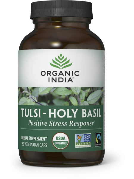 Organic India, Tulsi, Holy Basil, 180 caps