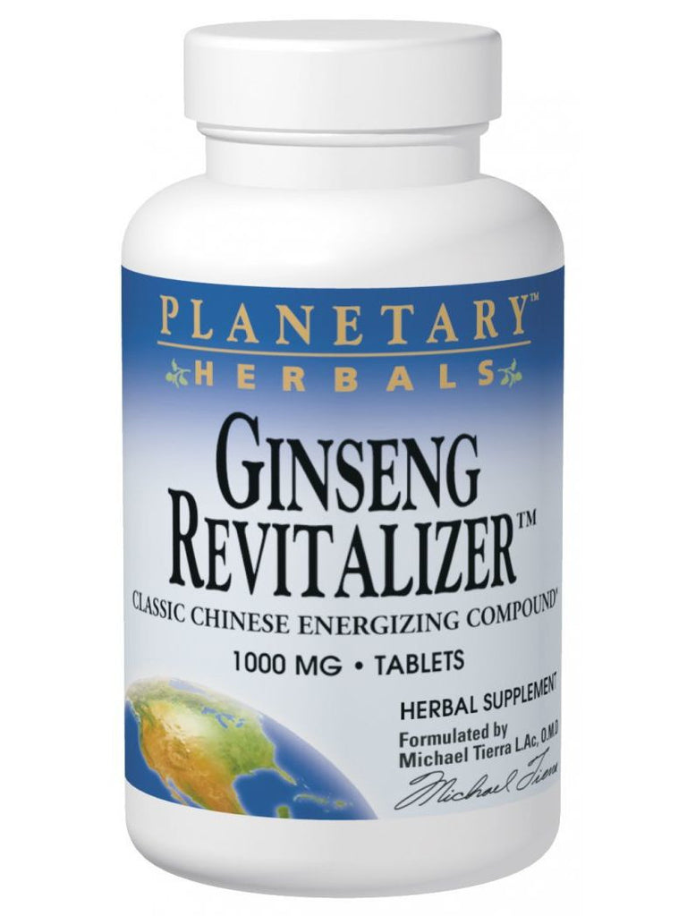 Planetary Herbals, Ginseng Revitalizer, 90 ct