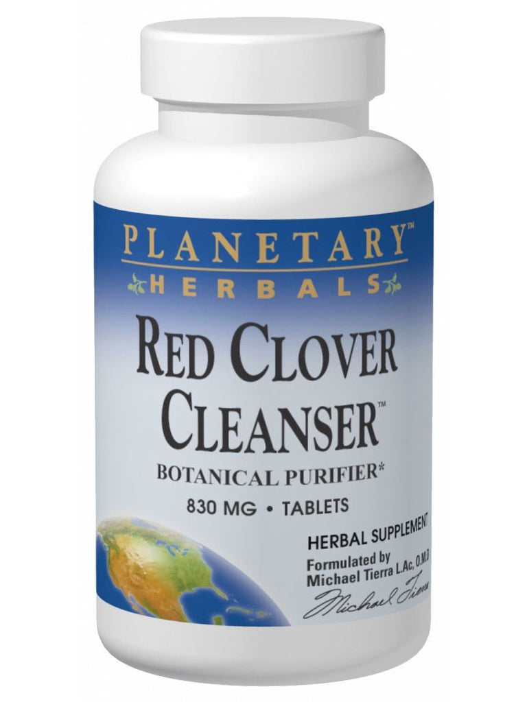 Planetary Herbals, Red Clover Cleanser, 150 ct