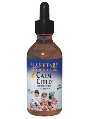 Planetary Herbals, Calm Child Herbal Syrup, 8 oz