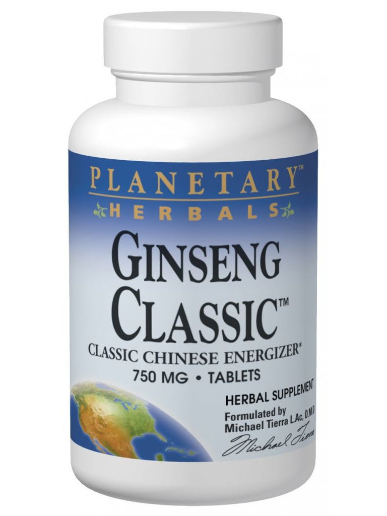 Planetary Herbals, Ginseng Classic, 60 ct