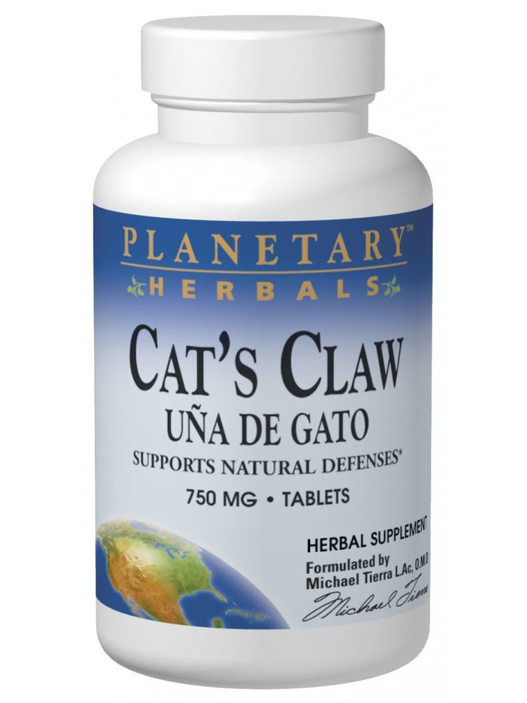 Cat's Claw liquid Extract, 2 oz, Planetary Herbals