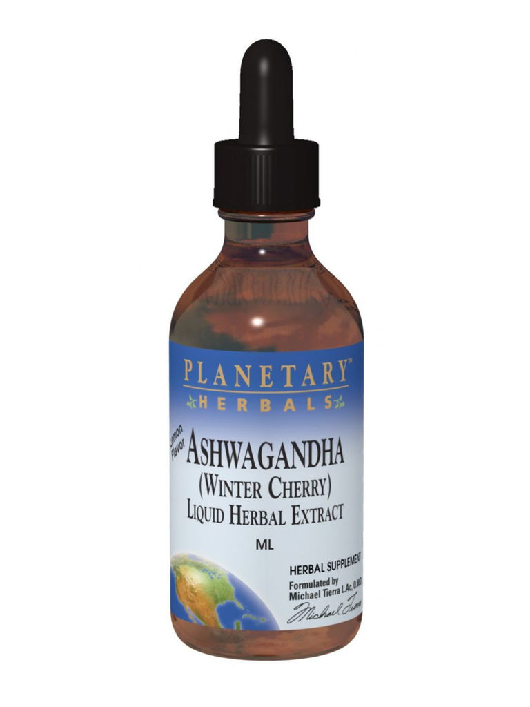 Planetary Herbals, Ashwagandha Lemon Flavor liquid Extract, 2 oz