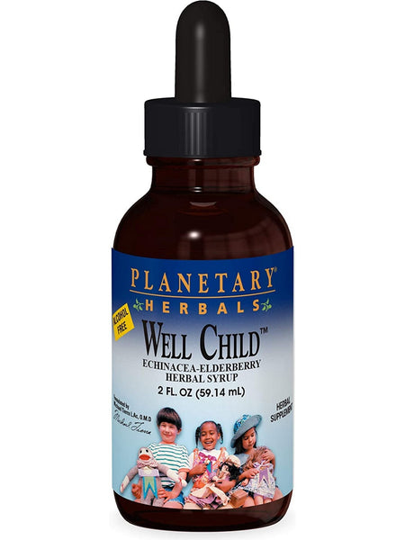 Planetary Herbals, Well Child™ Echinacea-Elderberry Syrup, 4 fl oz