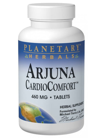 Planetary Herbals, Arjuna CardioComfort, 60 ct
