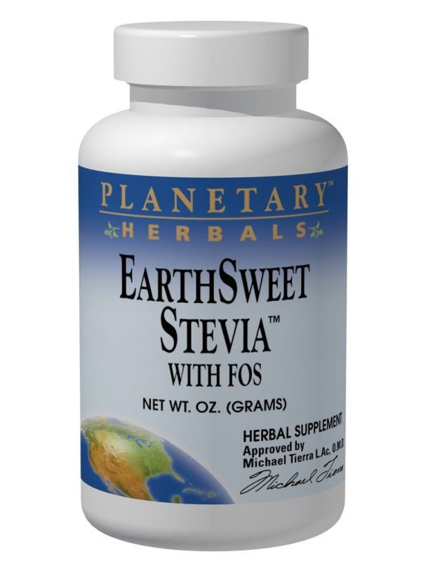 Planetary Herbals, Stevia with FOS, 2 oz