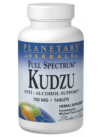 Planetary Herbals, Kudzu Full Spectrum 750mg, 60 ct