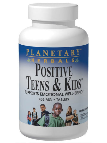 Planetary Herbals, Positive Teens & Kids, 120 ct