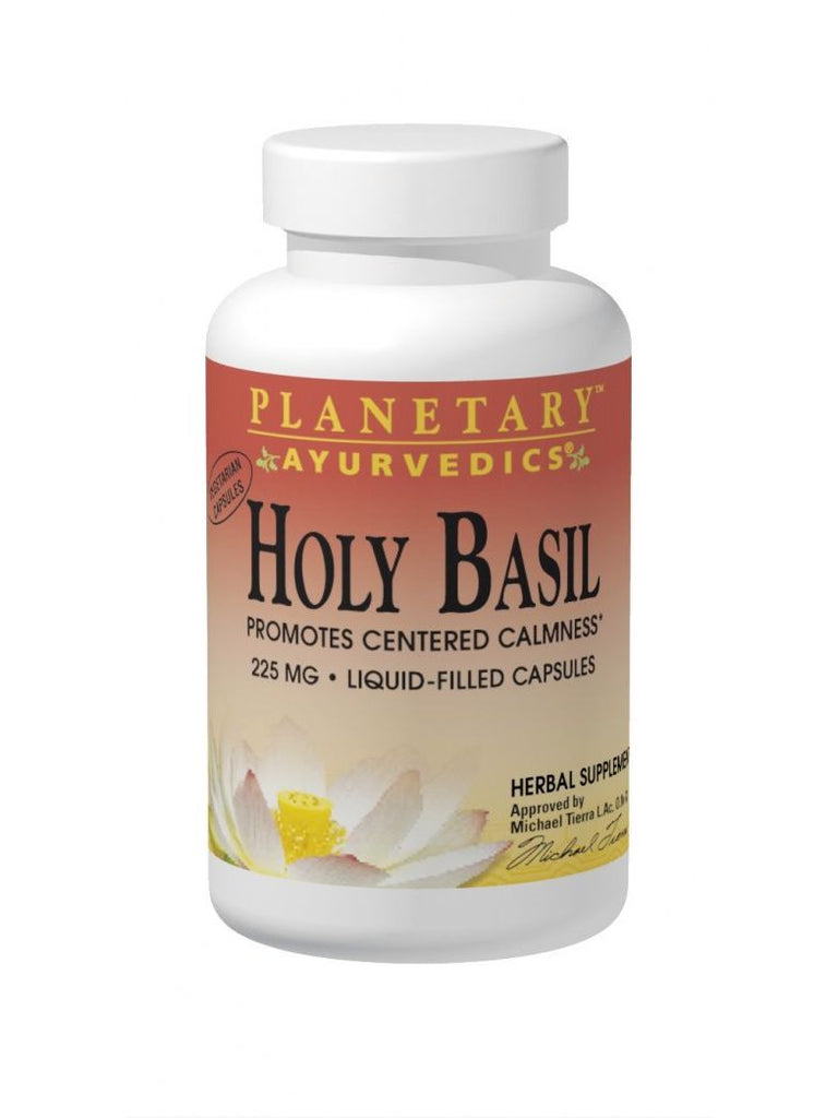 Planetary Ayurvedics, Holy Basil Supercritical Ext Full Spectrum 225mg, 60 ct