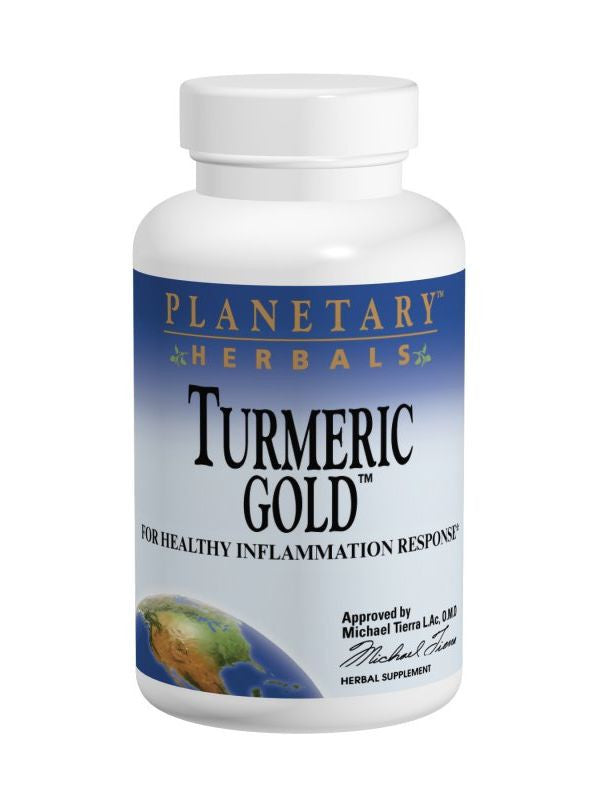 Planetary Herbals, Turmeric Gold 500mg, 30 ct