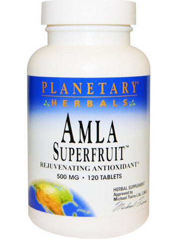 Planetary Herbals, Amla Superfruit™ 500 mg, 120 Tablets