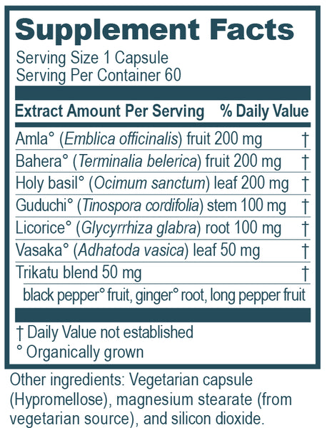 R-U-Ved, Immune Daily, 60 vegetarian capsules