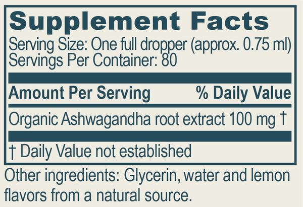 R-U-Ved, Ashwagandha Drops, 2 fl oz, 60 ml