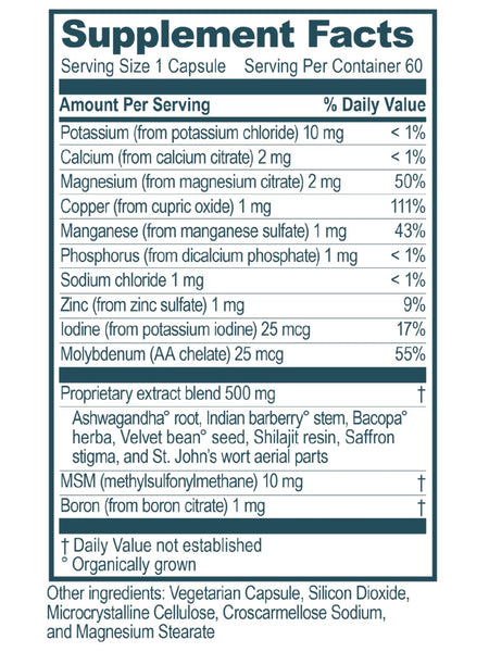 R-U-Ved, JoyLift, 60 vegetarian capsules