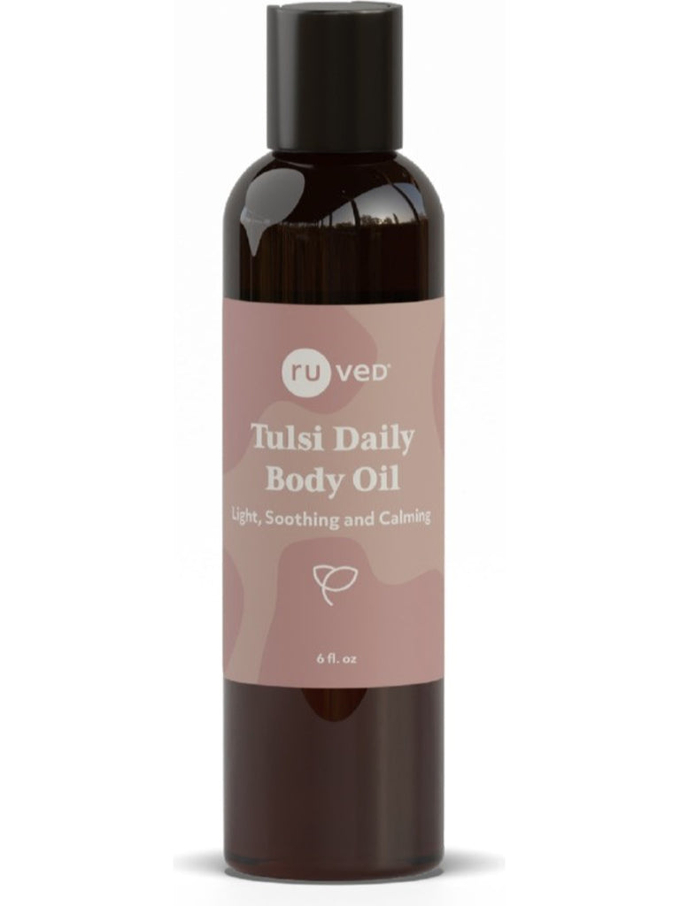 R-U-Ved, Tulsi Daily Body Oil, 6 oz.