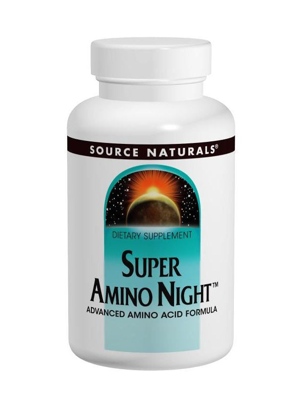 Source Naturals, Super Amino Night, 60 ct