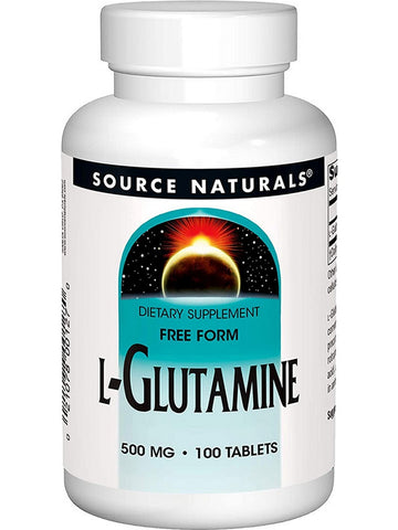 Source Naturals, L-Glutamine 500 mg, 100 tablets