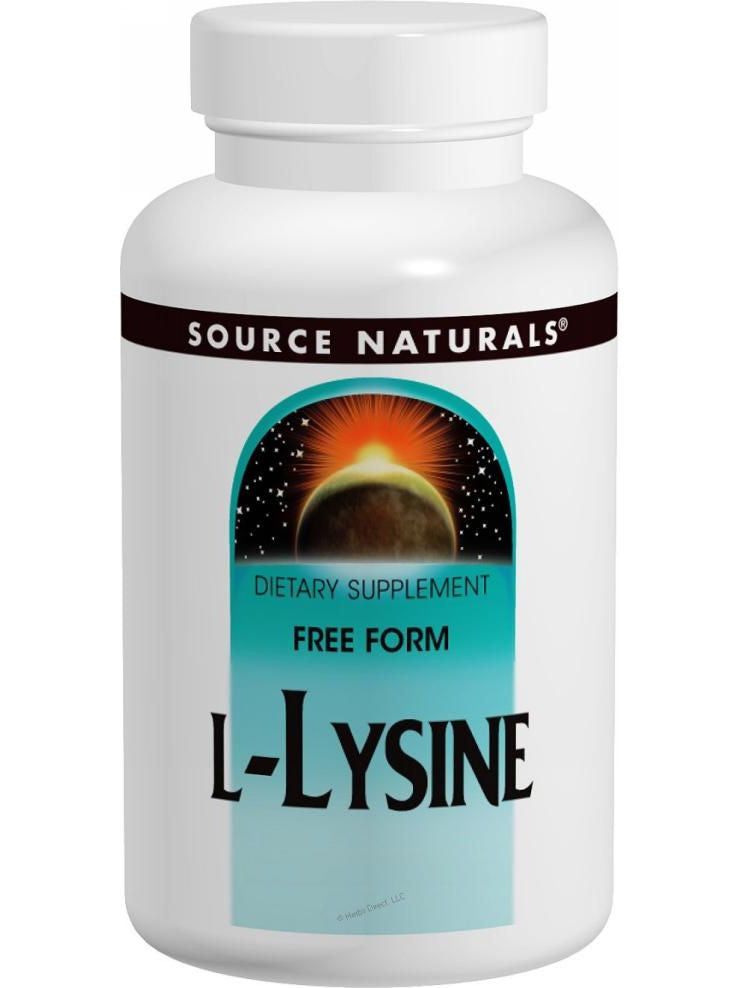 Source Naturals, L-Lysine powder, 100 gm