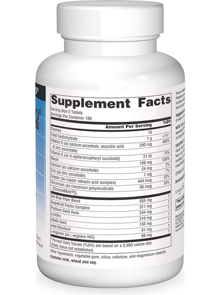 Source Naturals, Cholestrex® Nutrient & Fiber Complex, 360 tablets