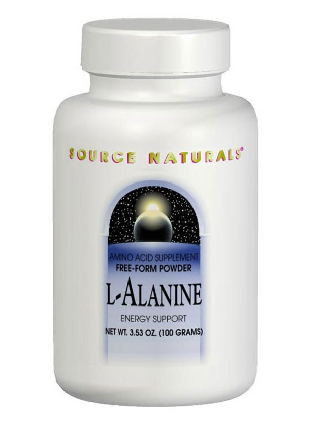 Source Naturals, L-Alanine powder 100 gm, 100 gm