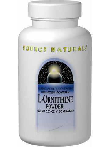 Source Naturals, L-Ornithine powder, 100 GM