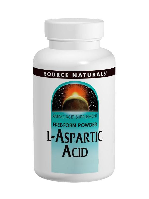 Source Naturals, L-Aspartic Acid powder 100 gm, 100 gm