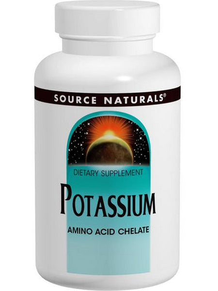 Source Naturals, Potassium 99 mg, 100 tablets