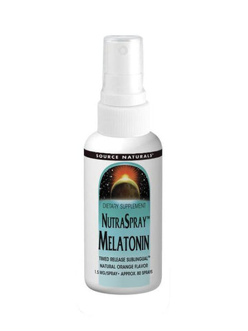 Source Naturals, Melatonin NutraSpray , 1.5mg Orange, 1.5 oz