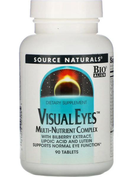 Source Naturals, Visual Eyes™ Multi-Nutrient Complex, 90 tablets