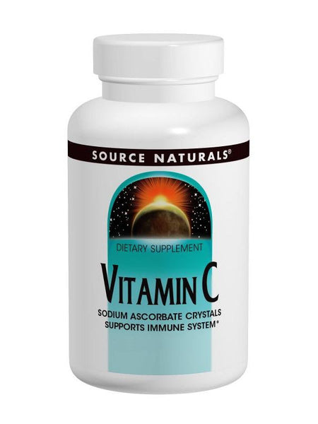 Source Naturals, Vitamin C, Sodium Ascorbate Crystals, 8 oz