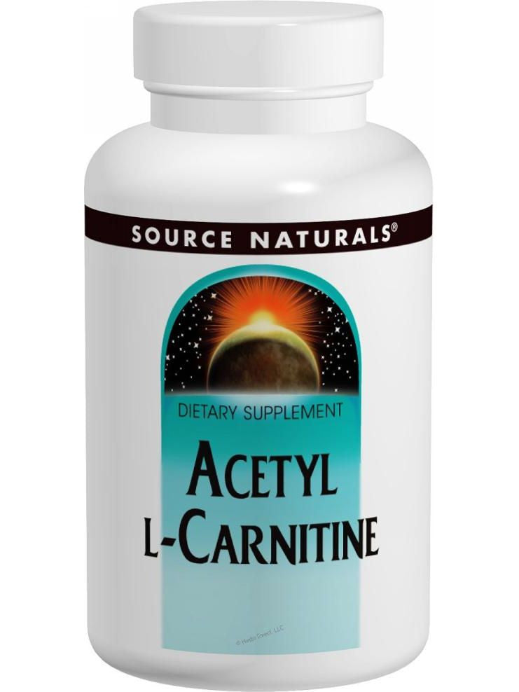 Source Naturals, Acetyl L-Carnitine, 500mg, 30 ct