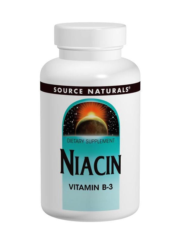 Source Naturals, Niacin Vitamin B-3, 100mg, 100 ct