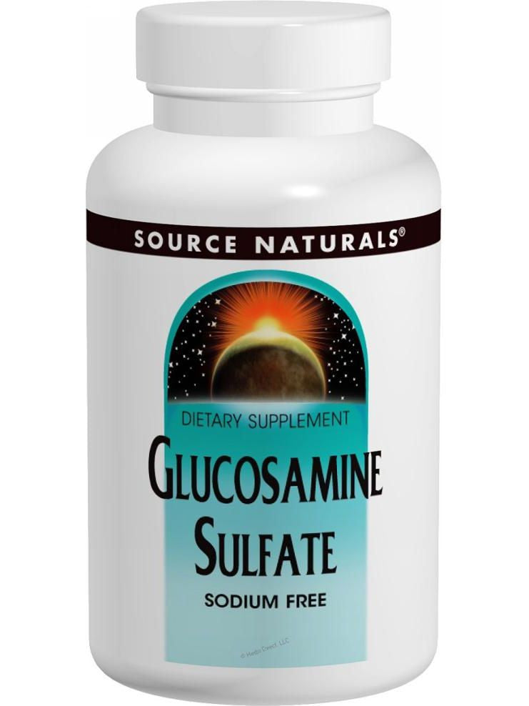 Source Naturals, Glucosamine Sulfate, 500mg, 120 ct