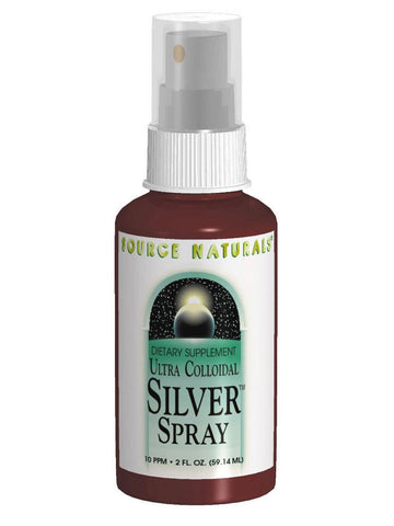 Source Naturals, Ultra Colloidal Silver Mouth and Throat Spray 10ppm, 1 oz