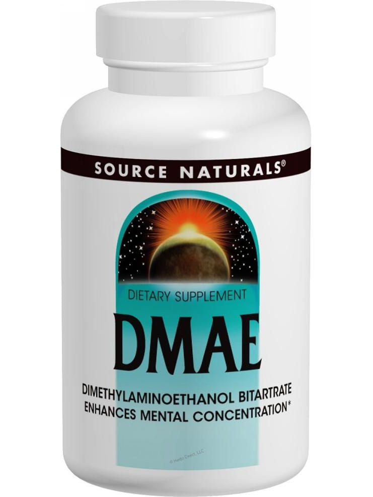 Source Naturals, DMAE, 351mg, 50 ct
