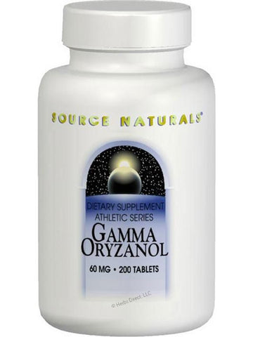 Source Naturals, Gamma Oryzanol, 30mg, 100 ct