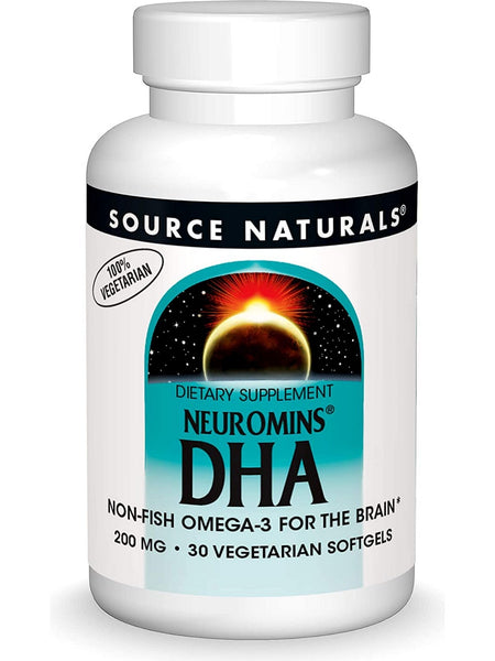 Source Naturals, DHA Neuromins® 200 mg, 30 vegetarian softgels