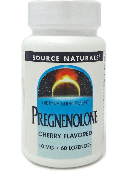 Source Naturals, Pregnenolone 10 mg, Cherry, 60 lozenges