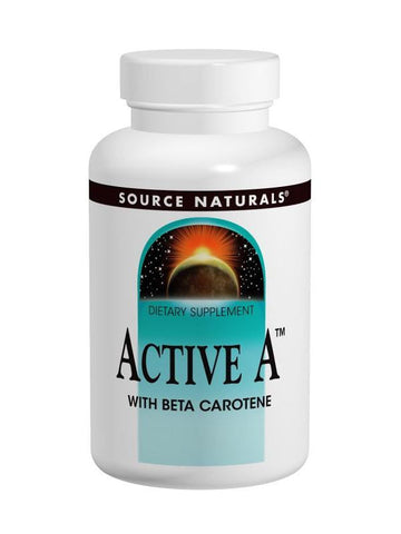 Source Naturals, Active A w/Beta Carotene 25 000 IU, 120 ct