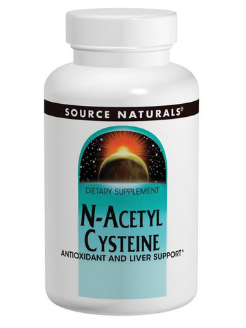 Source Naturals, N-Acetyl Cysteine, 600mg, 60 ct