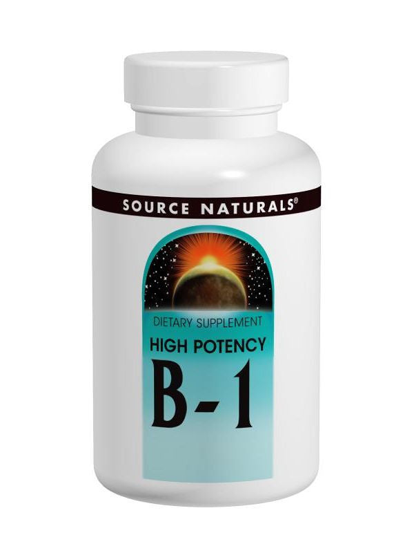 Source Naturals, Vitamin B-1 High Potency, 100 ct