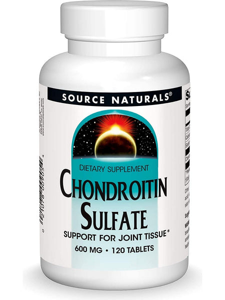 Source Naturals, Chondroitin Sulfate 600 mg, 120 tablets